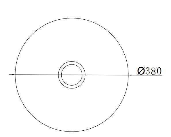 MT380R Bathroom sink