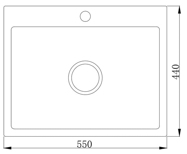 MT5544 Grantie Quartz Sink