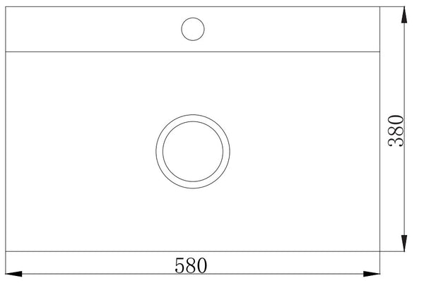 MT5838R Bathroom Sink