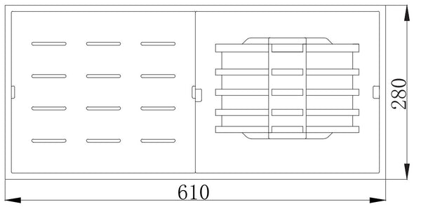 MT6128R Brazil Handmade Sink