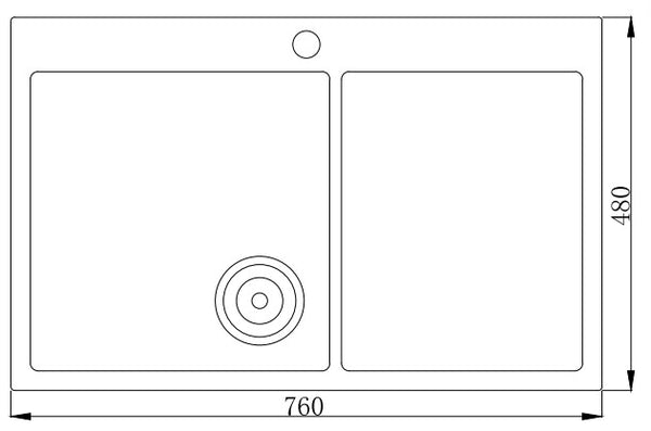 MT7648 Grantie Quartz Sink