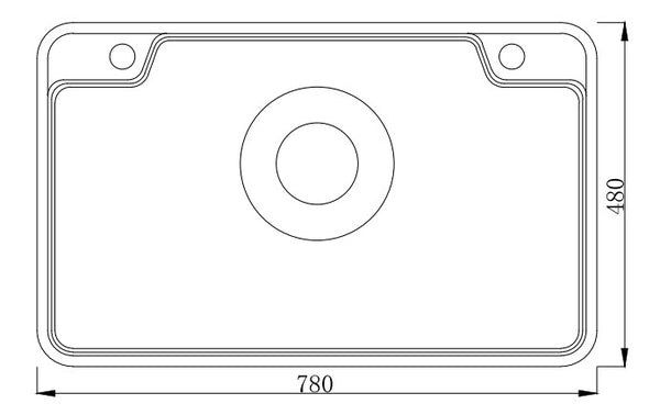 MT7848C1 Fregadero de prensa de un juego