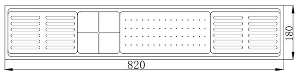 MT8146(8218) Brazil Handmade Sink