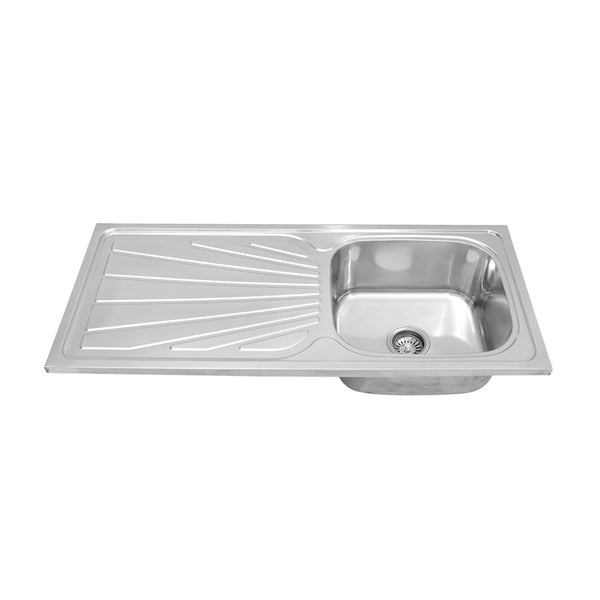 Fregadero prensado con tabla de escurrir MT10050E Serials
