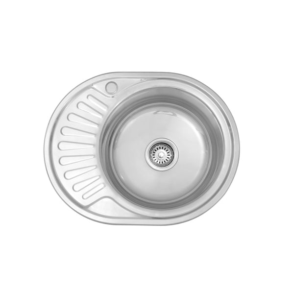 Fregadero de acero inoxidable con escurridor MT5745