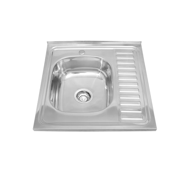 MT6060 Fregadero de cocina con escurridor y serie prensada