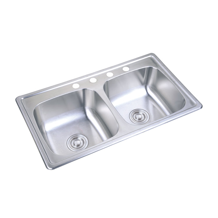 MT8348(3319) Topmount Pressed Sink